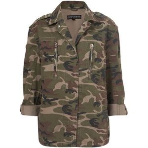 Topshop Camo Jacket